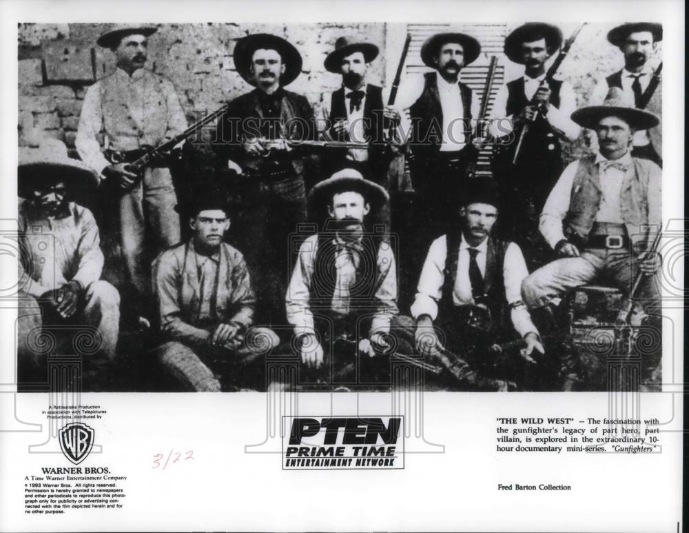 1993 Press Photo The Wild West Fascination with gunfighter legacy - cvp19191 - Historic Images