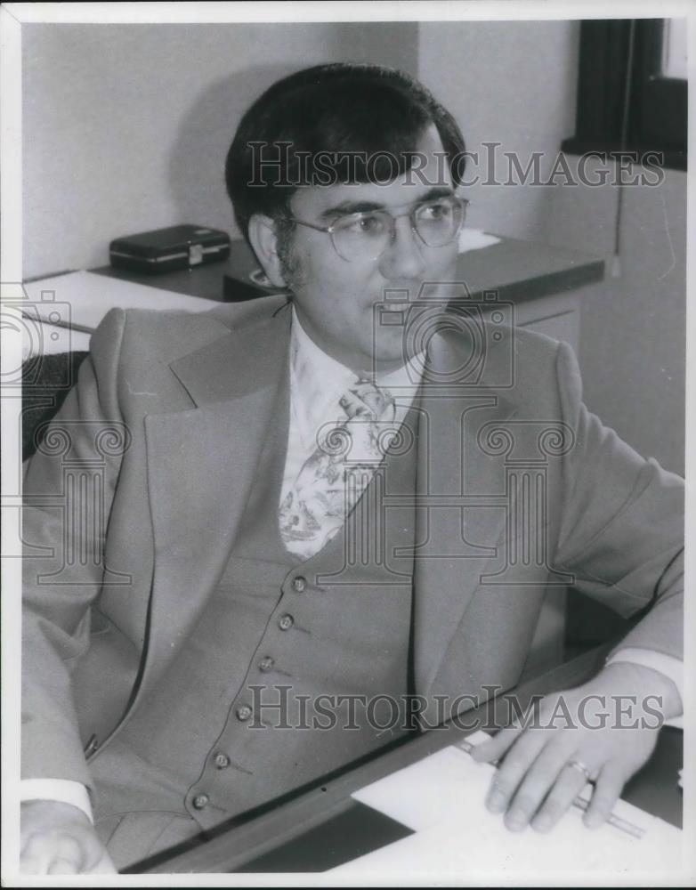 1979 Press Photo David R. Harbarger Lakewood Ohio Council Candidate - cvp15981 - Historic Images