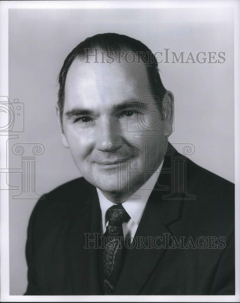 1970 Press Photo Cliff Erick Lake Erie Asphalt Products Inc Sales Manager - Historic Images