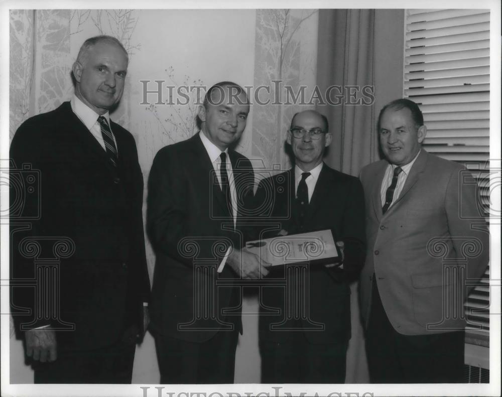 1968 Press Photo William Eells, Thomas R Johnson, Robert Miner & James McCoy - Historic Images