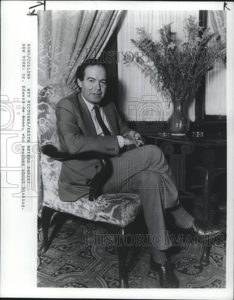 1982 Press Photo Dr Edward deBona - cvp06381 - Historic Images