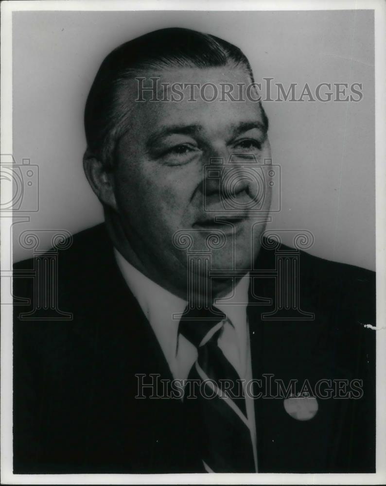1976 Press Photo Francis E Gaul Cuyahoga County Treasurer - cvp12066 - Historic Images
