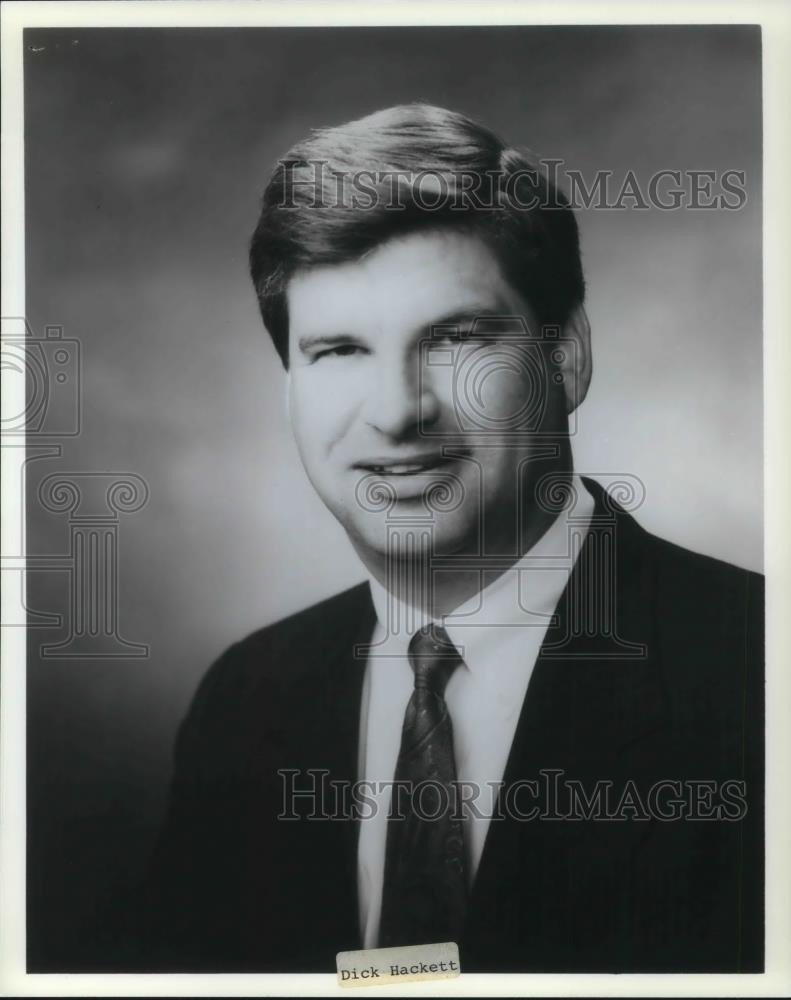 1990 Press Photo Richard H. Hackett Kilsby- Roberts - cvp17792 - Historic Images