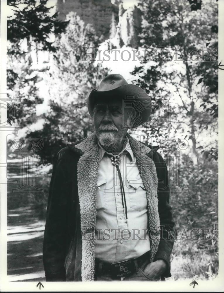 1982 Press Photo William Cody Grandson of Buffalo Bill - cvp06956 - Historic Images