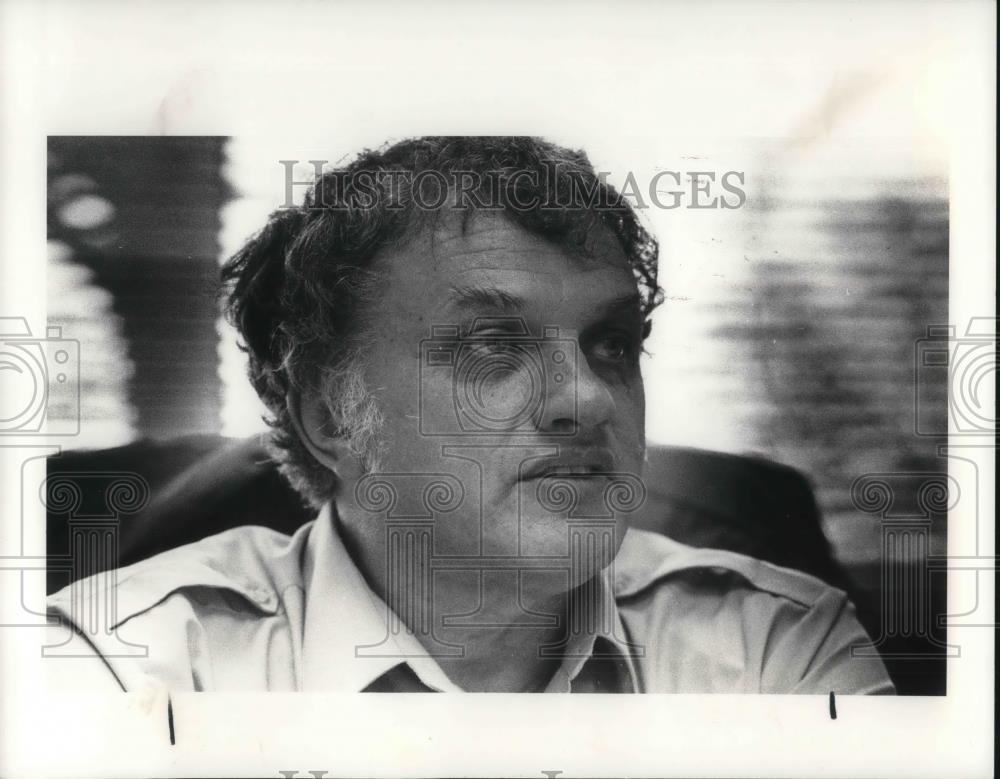 1983 Press Photo Rudy Gasparek United Auto Workers Local President - cvp12482 - Historic Images