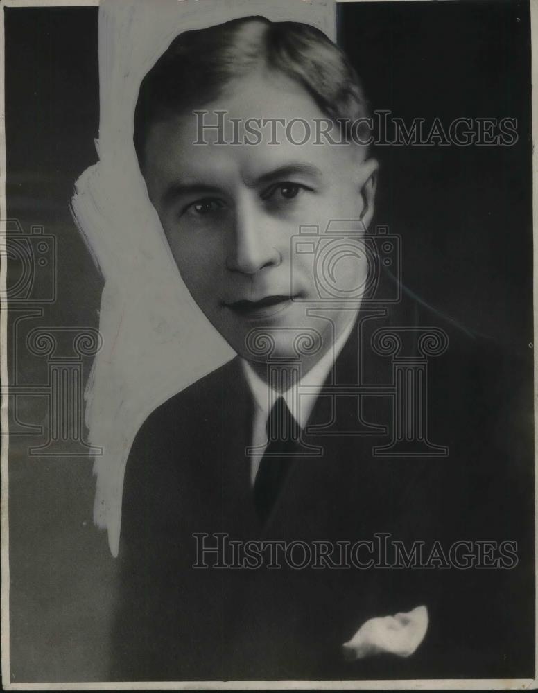 1935 Press Photo Carl D. Friebolin Lawyer Teacher Satirist Cleveland - cvp13033 - Historic Images