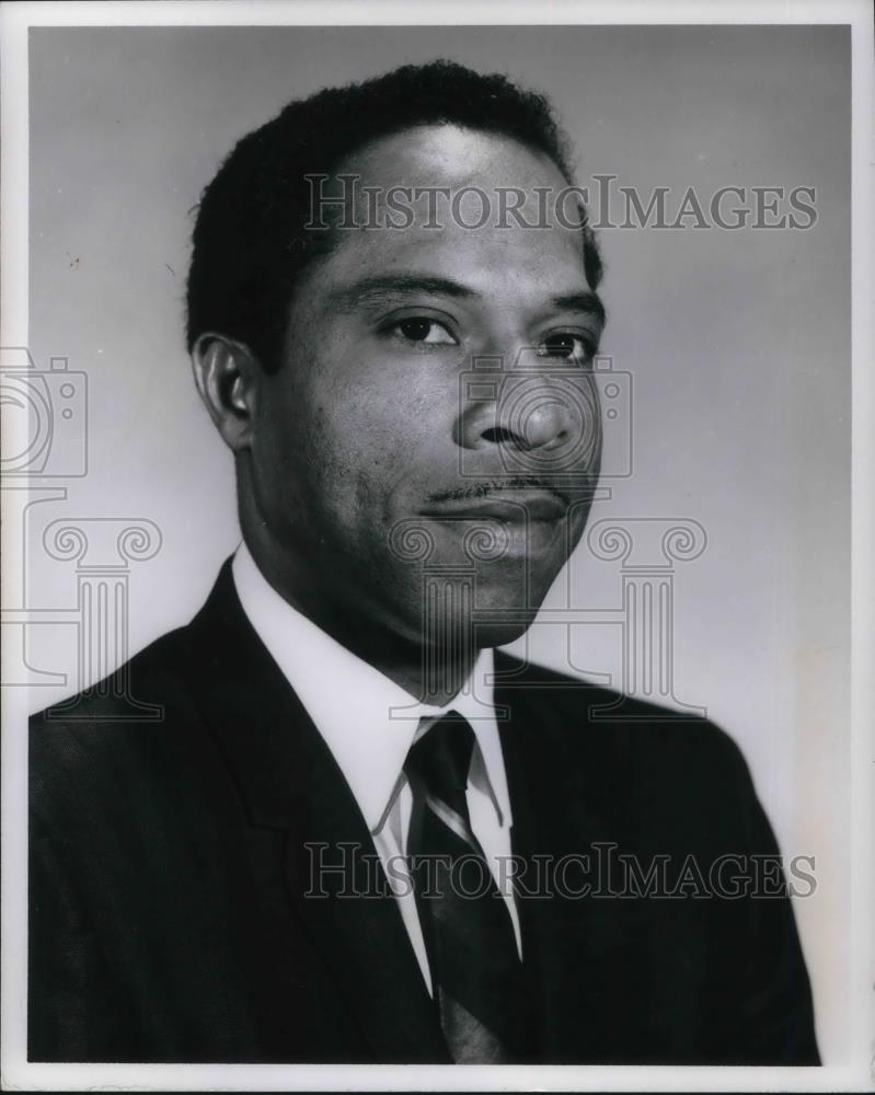 1972 Press Photo George W. Haley, Attorney Chief Council of U..S Urban Mass Tran - Historic Images