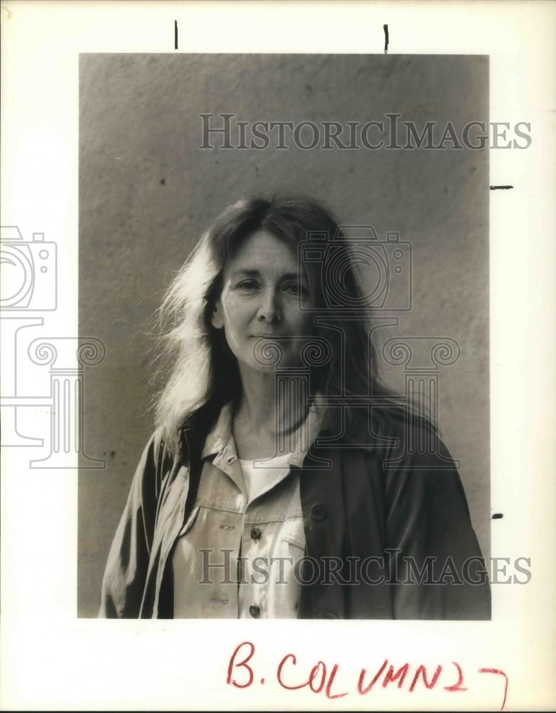 1992 Press Photo Annie Ernaux French writer - cvp05958 - Historic Images