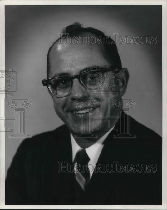 1971 Press Photo Calvin E Green Ex Director United Appeal - cvp16561 - Historic Images