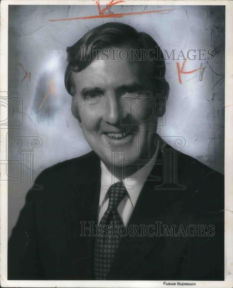 1972 Press Photo Governor John J. Gilligan Democrat Ohio - cvp13696 - Historic Images