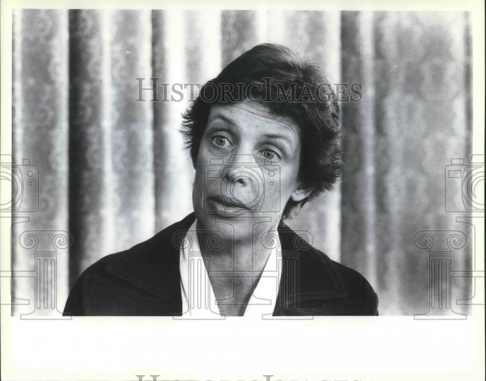 1981 Press Photo Patricia Derian Former Assistant Secretary State Human Rights - Historic Images