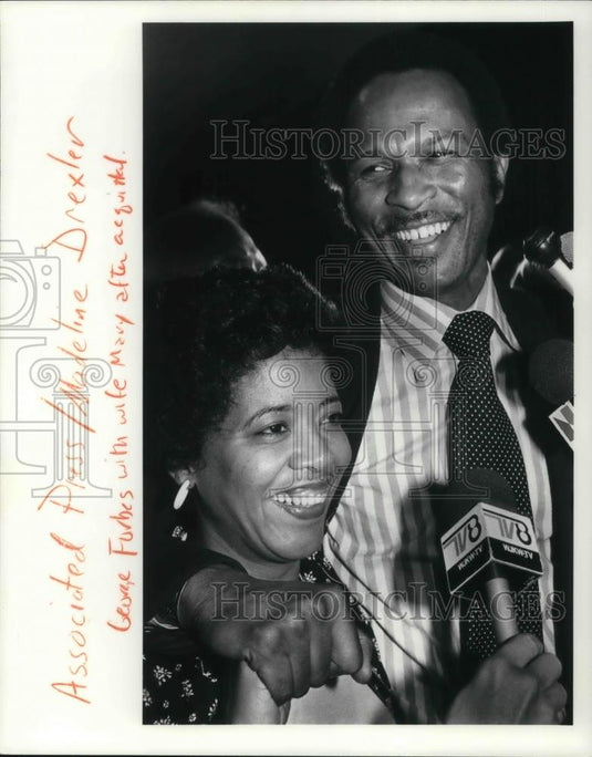 1979 Press Photo George Forbes Politician & Wife Mary - cvp15368 - Historic Images