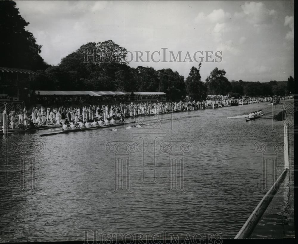 1938 Press Photo Kent School crew vs US in Thames Cup Challenge - nes48870 - Historic Images