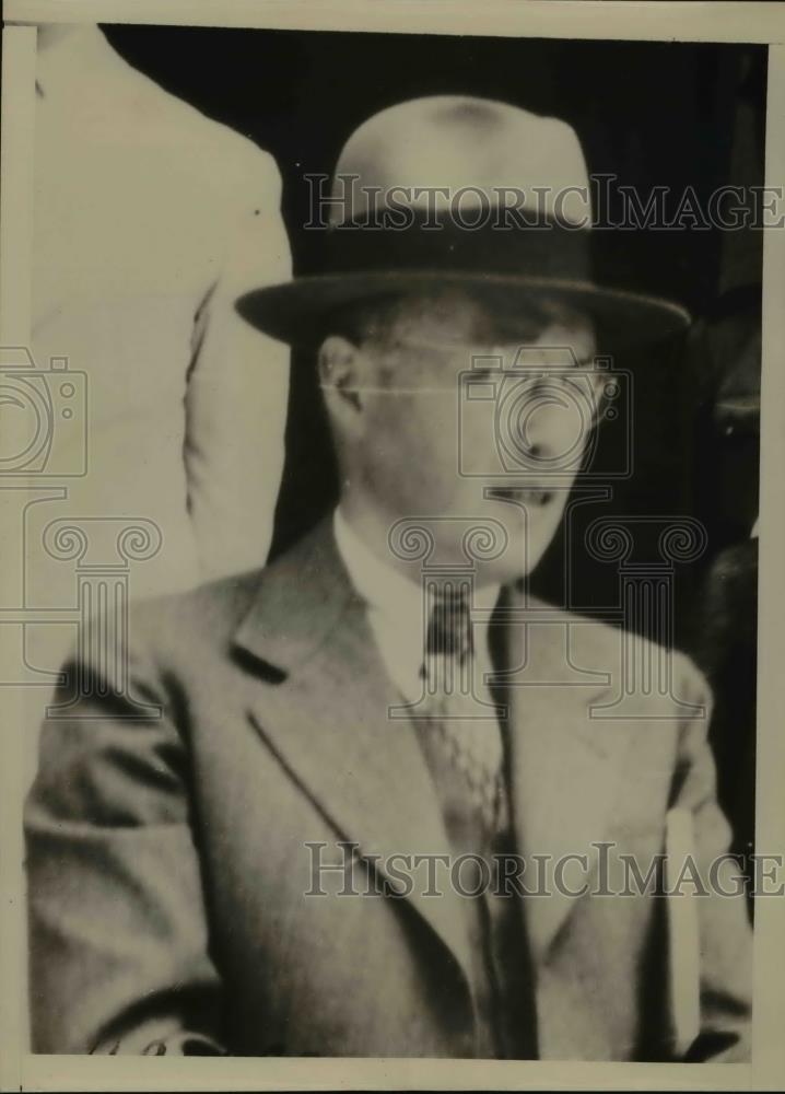 1938 Press Photo Dr Julio Tobar Donaso Foreign Minister of Ecuador - nee93129 - Historic Images