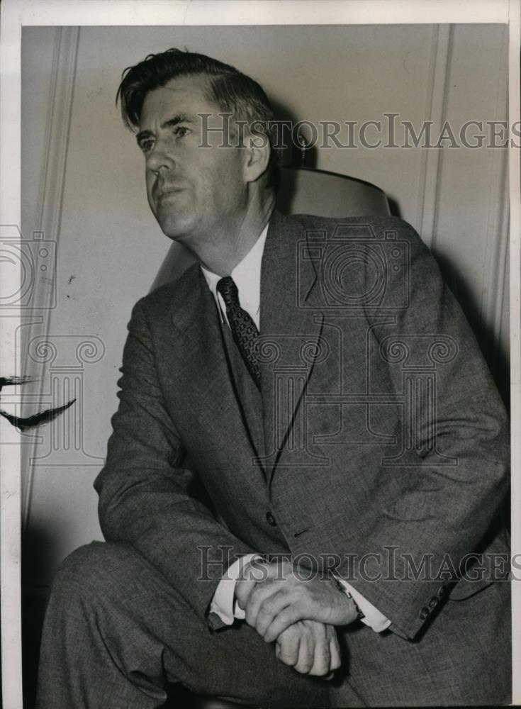 1940 Press Photo Henry A Wallace U.S. Secretary of Agriculture - nee89134 - Historic Images