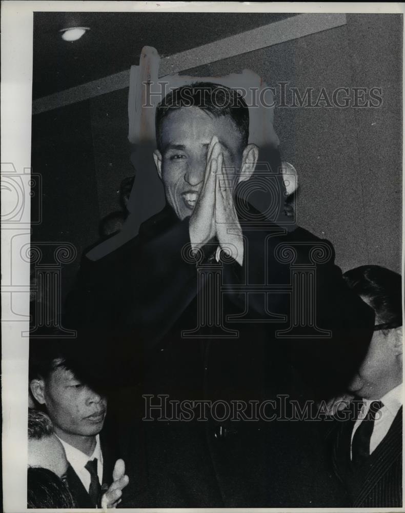 1968 Press Photo Tran Buu Kiem Head  of Natl. Liberation Front delegation - Historic Images