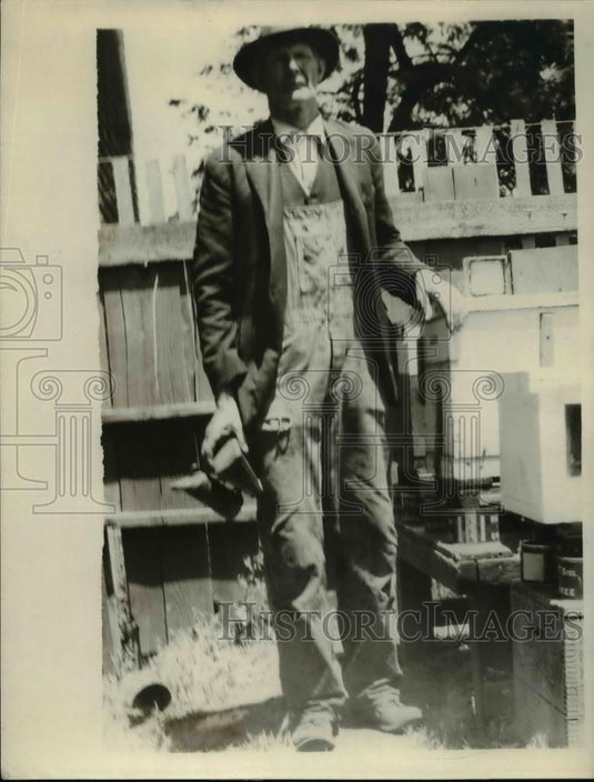 1926 Press Photo E.R Harden of Crockett, California - nee92142 - Historic Images