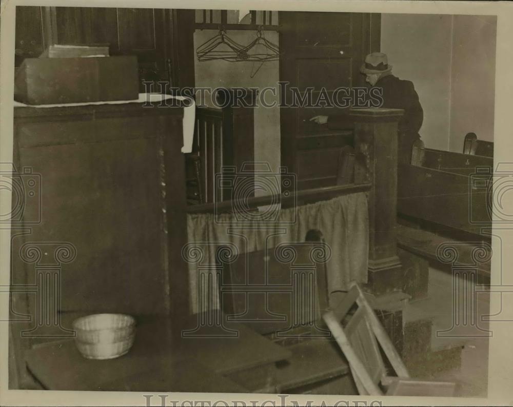 1935 Press Photo Thankful Baptist Church - nee92293 - Historic Images