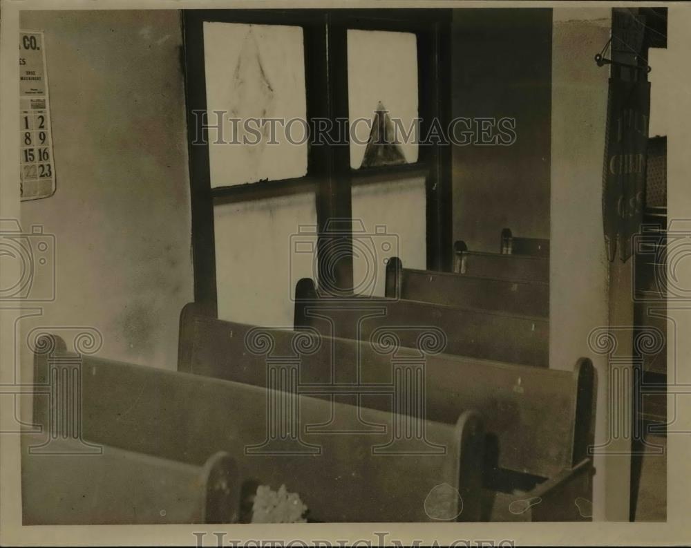 1935 Press Photo Thankful Baptist Church  - nee92291 - Historic Images