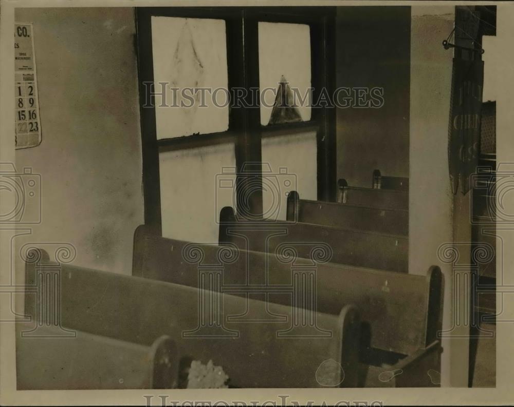 1935 Press Photo Thankful Baptist Church  - nee92291 - Historic Images