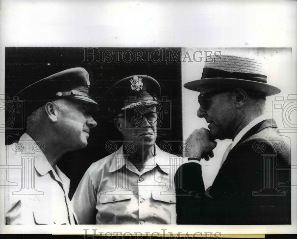 1963 Press Photo Henry Cabot Lodge US Ambassador to South Vietnam - nee92214 - Historic Images