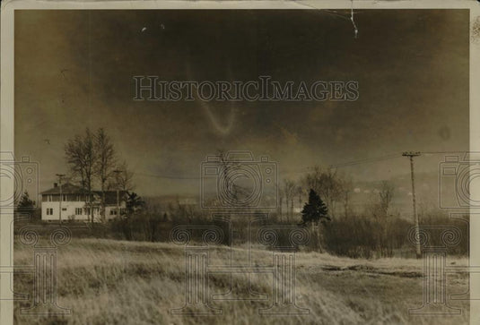 1937 Press Photo Dust storm approaches Duluth MN - nee93283 - Historic Images