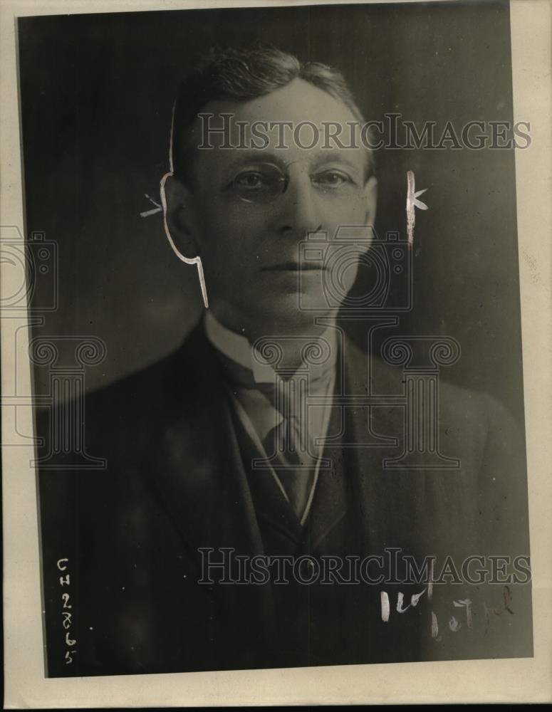 1920 Press Photo Chancellor of Chicago LAw School, JJ Tobias - nee88564 - Historic Images