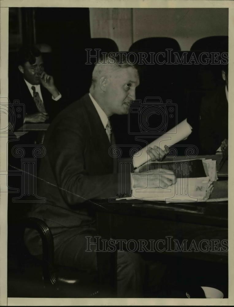 1933 Press Photo WS Winder, Executive Secretary, American Farm Bureau Federation - Historic Images