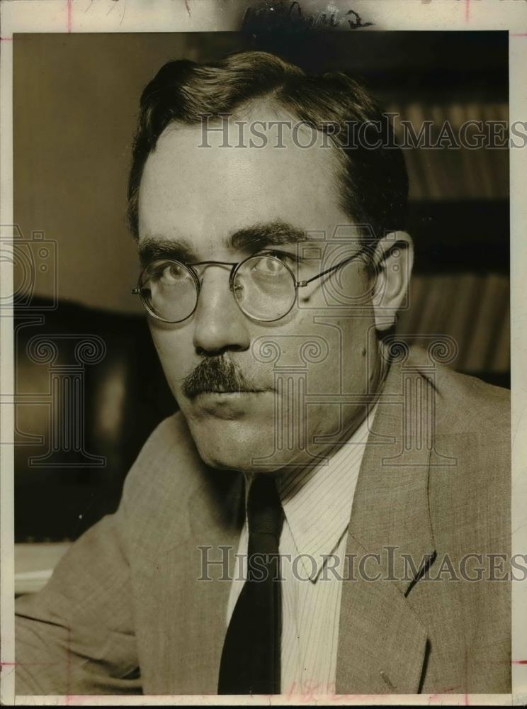 1936 Press Photo Murray W.Latimer,Director of Bureau of Federal Old Age Benefits - Historic Images