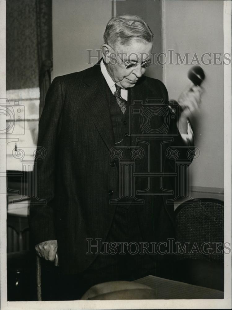 1932 Press Photo Hubert Work Republican Committee chairman at work - nee88737 - Historic Images