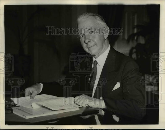 1936 Press Photo Scott M Loftin US Senator from Florida - nee89431 - Historic Images