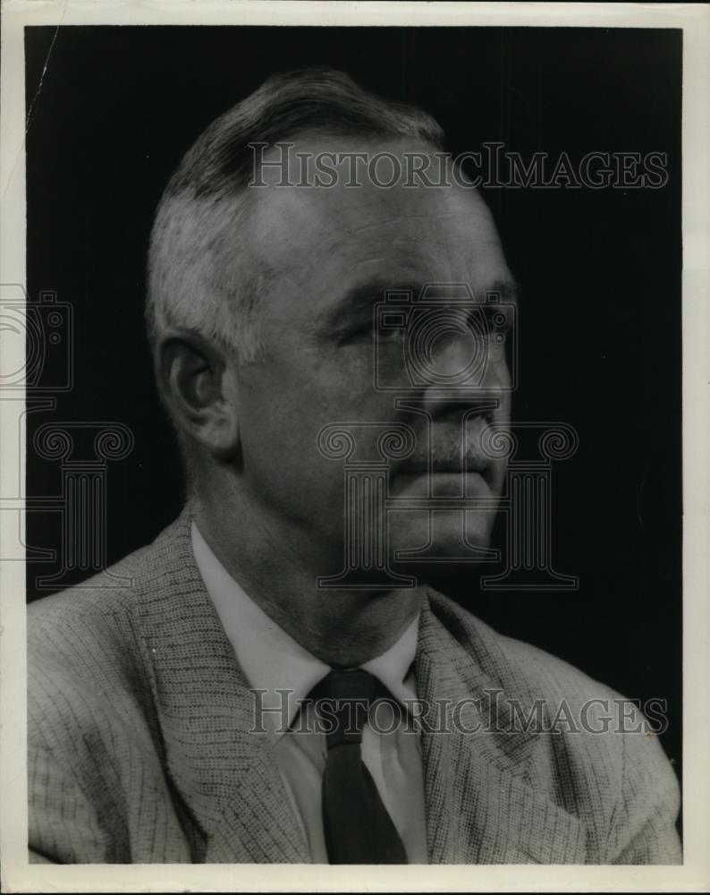 1955 Press Photo Portrait Of Bill Hotine - nee87570 - Historic Images