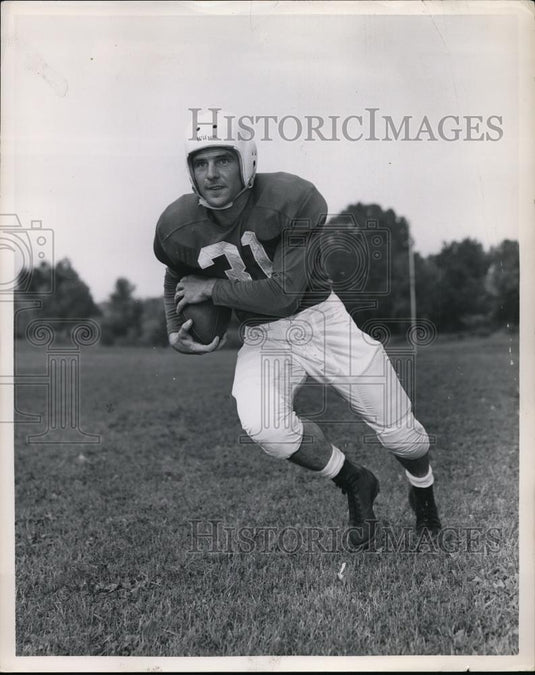 1955 Press Photo University of Kentucky football halfback Tom Fillion, Jr. - Historic Images