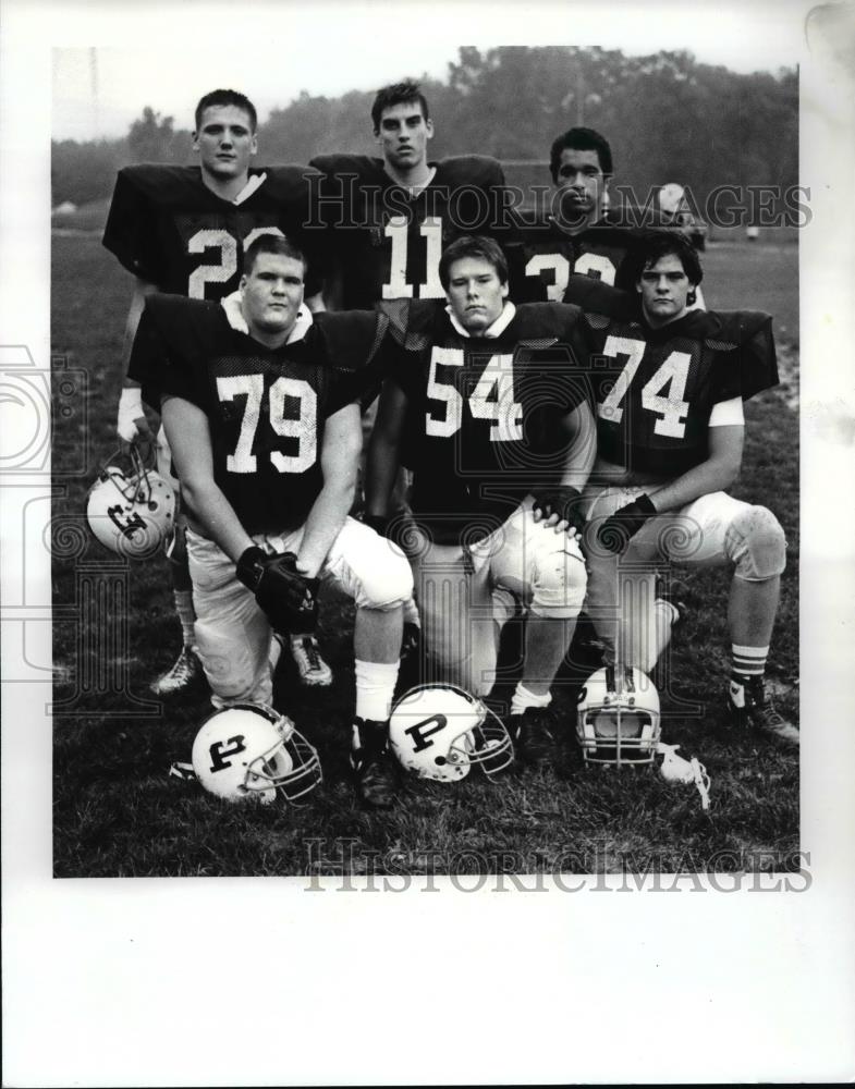 1986 Press Photo Padua Football Team - cvb58809 - Historic Images
