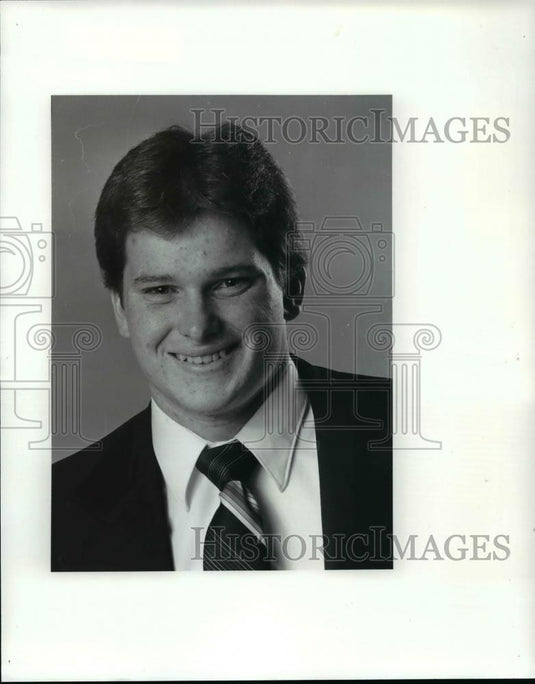 1985 Press Photo Tom Kall, Midpark High Football - cvb58828 - Historic Images