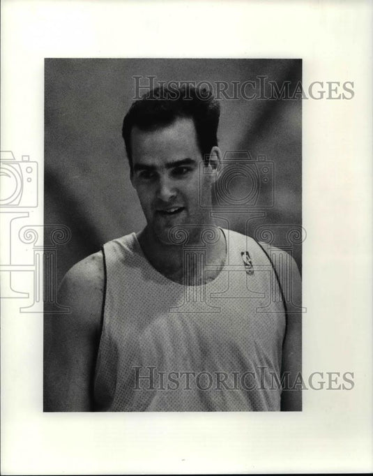1990 Press Photo Danny Ferry with the Cavs - cvb64643 - Historic Images