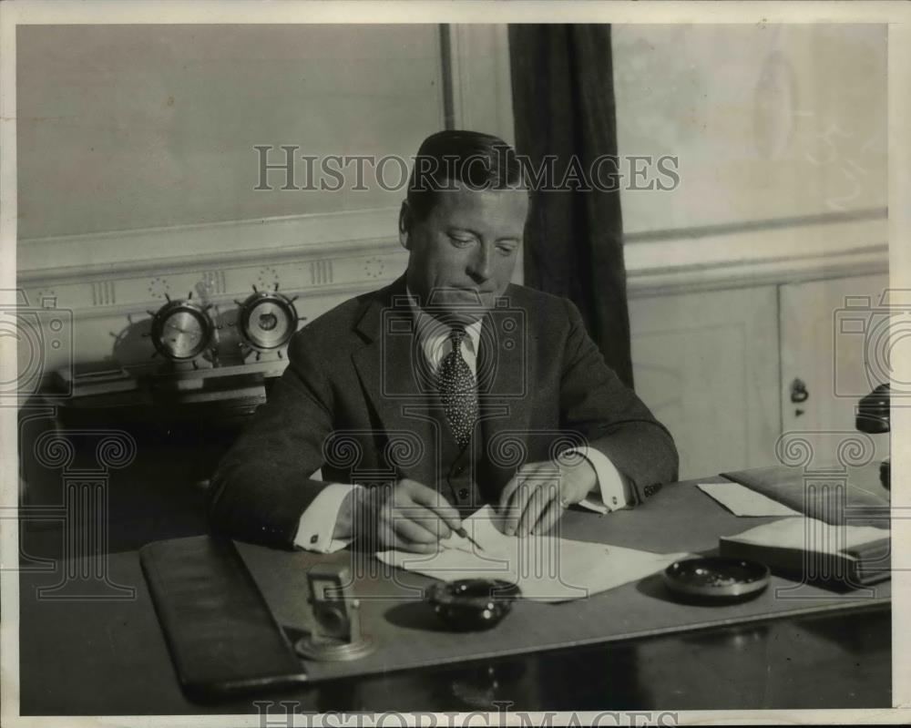 1932 Press Photo New York Mayor Joe McKee - nef01502 - Historic Images