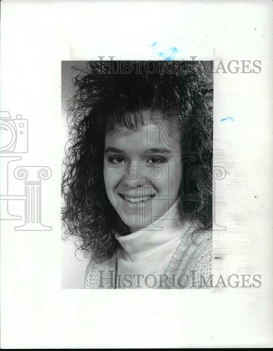 Press Photo Jenny Peterlin Eastlake North Basketball - cvb58001 - Historic Images