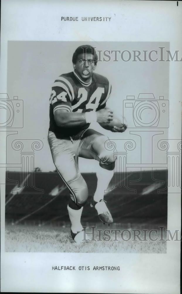 1972 Press Photo Otis Armstrong-football halfback - cvb58980 - Historic Images