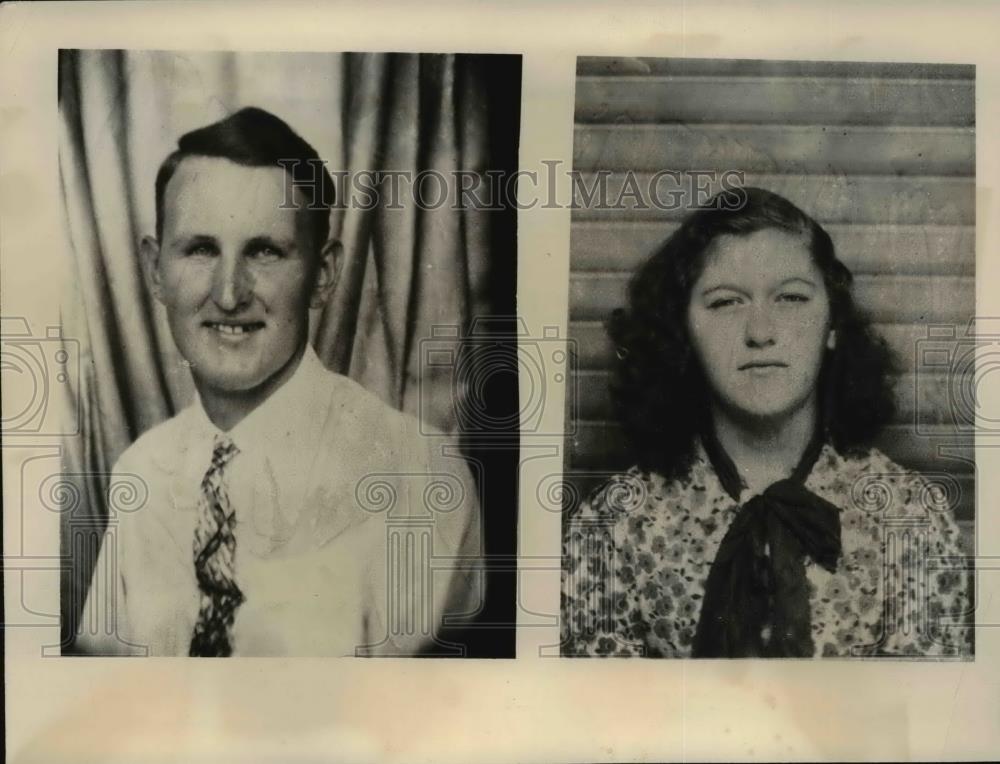 1937 Press Photo Esther Ilgenfritz is in critical condition after being shot - Historic Images