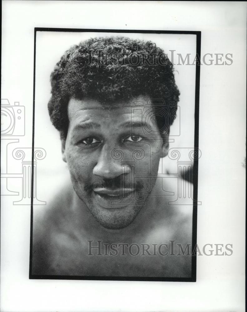 1989 Press Photo Johnny Davis Will Fight Price Charles Williams Friday Night - Historic Images