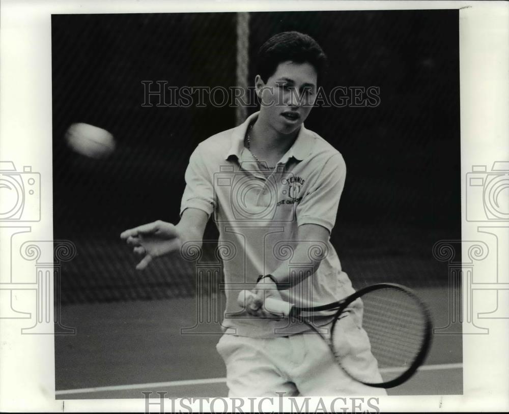 1990 Press Photo Evans Klee, Tennis Player - cvb64135 - Historic Images