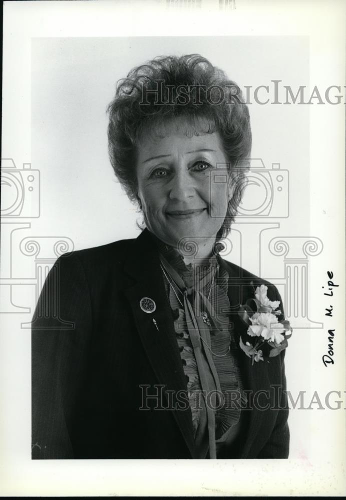 1985 Press Photo Advertising Men Donna M Lipe - spa23552 - Historic Images