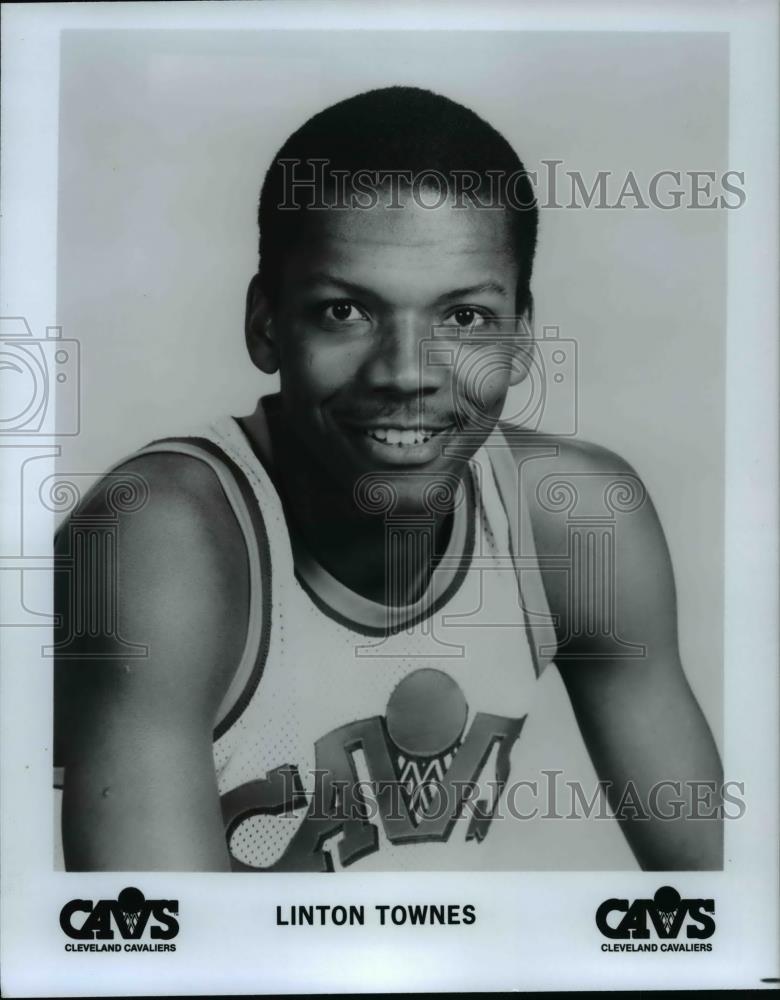 Press Photo Linton Townes, Cleveland Cavaliers - cvb64797 - Historic Images