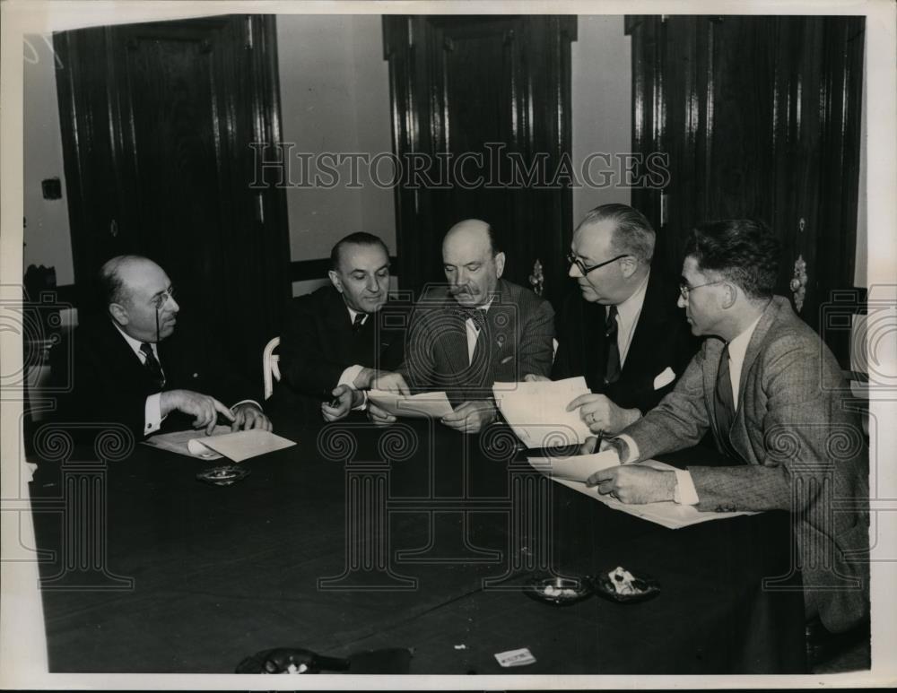 1938 Press Photo Assembly of U.S. Chapter Of International College Of Surgeons - Historic Images