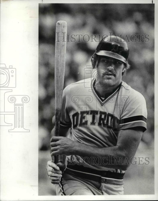 1982 Press Photo Tigers Kirk Brown  - cvb57980 - Historic Images
