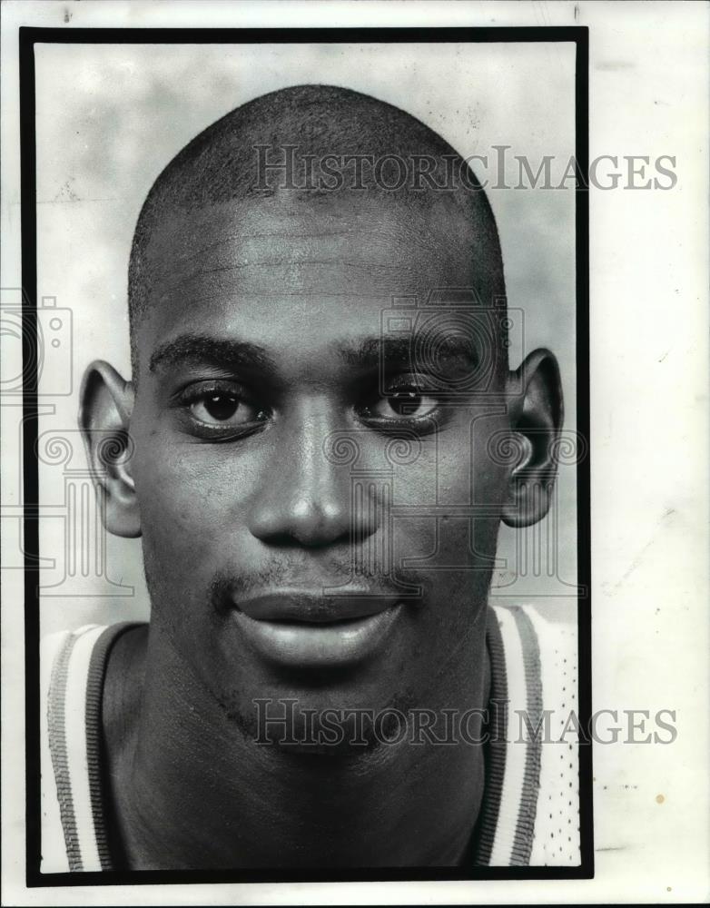 1989 Press Photo Randolph Keys, Cavs Player - cvb63615 - Historic Images