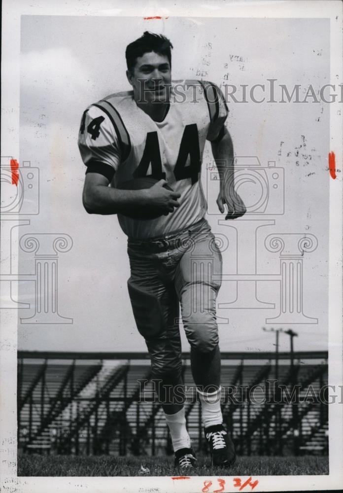 1965 Press Photo Boston College sophomore fullback Brendan McCarthy - net02277 - Historic Images