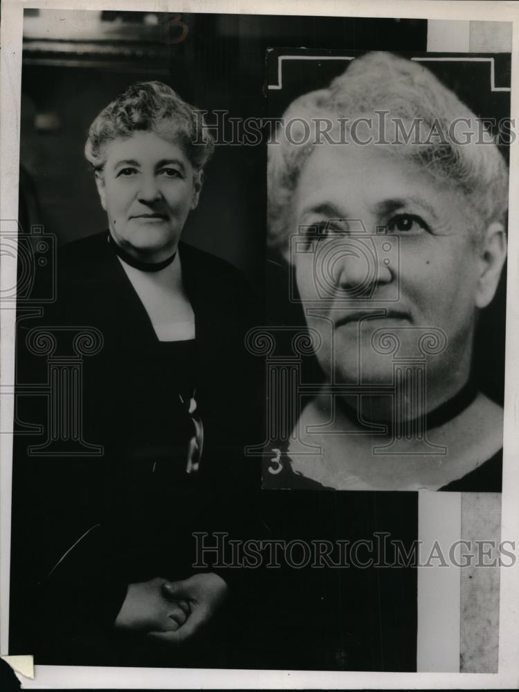 1938 Press Photo Mrs Florence Prag Kshn Congresswoman from San Francisco - Historic Images