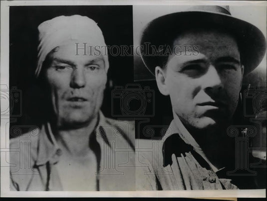 1939 Press Photo Leonard C. Stockton ex-convict held for Kidnaping Murder - Historic Images